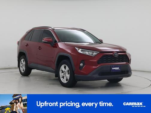 Red 2020 Toyota RAV4 XLE