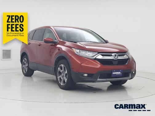 Red 2018 Honda CR-V EX