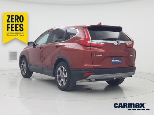 Red 2018 Honda CR-V EX