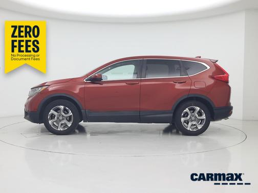 Red 2018 Honda CR-V EX