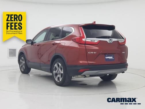 Red 2018 Honda CR-V EX