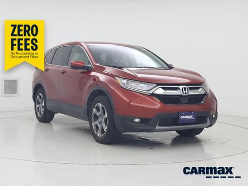 Red 2018 Honda CR-V EX