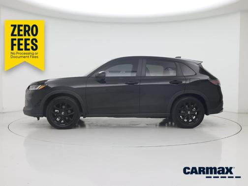 Black 2025 Honda HR-V Sport