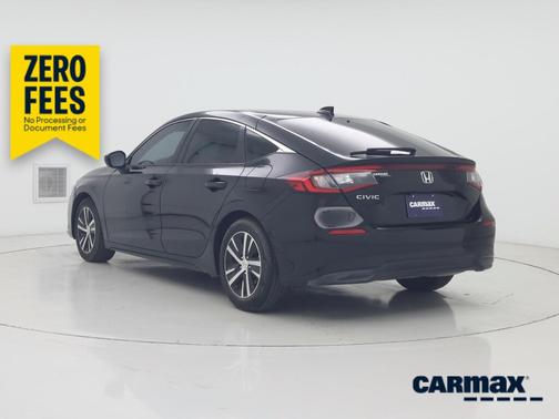Black 2024 Honda Civic LX