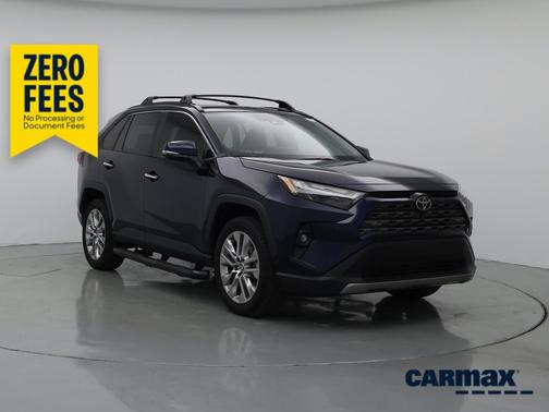 Blue 2023 Toyota RAV4 Limited