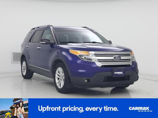 Blue 2015 Ford Explorer XLT