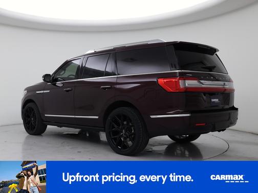 Red 2021 Lincoln Navigator Reserve