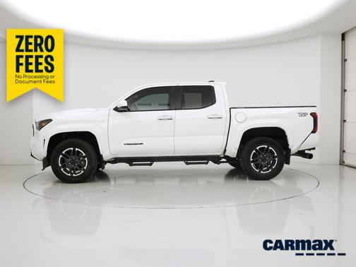 White 2024 Toyota Tacoma TRD Sport