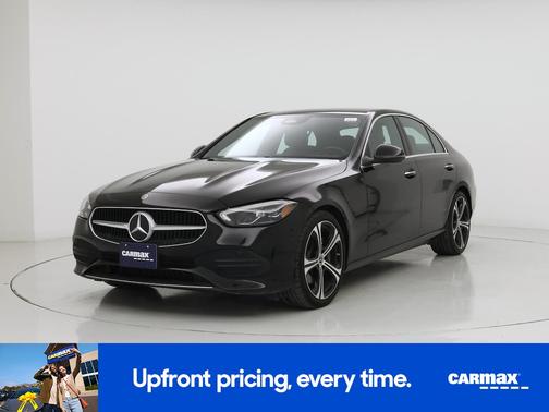 Black 2025 Mercedes-Benz C-Class