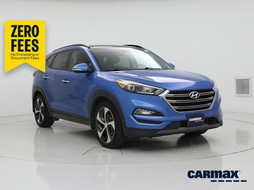 Blue 2016 Hyundai TUCSON Limited