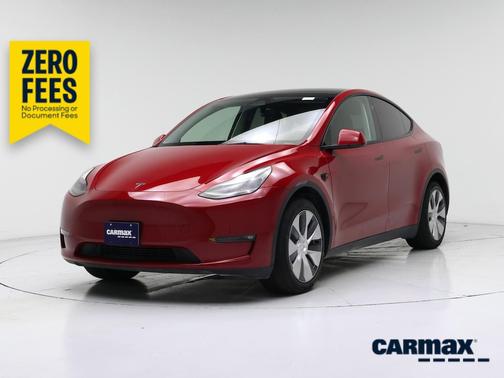 Red 2023 Tesla Model Y