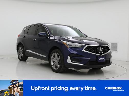 Blue 2020 Acura RDX Advance
