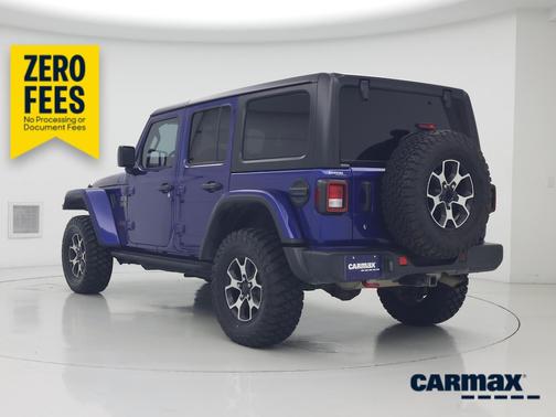 Blue 2020 Jeep Wrangler Unlimited Rubicon