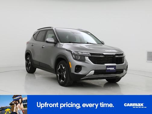 Gray 2025 Kia Seltos S