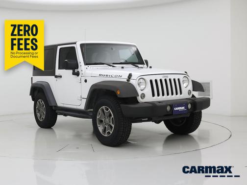White 2014 Jeep Wrangler Rubicon