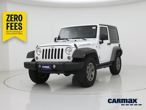 White 2014 Jeep Wrangler Rubicon
