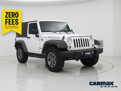 White 2014 Jeep Wrangler Rubicon