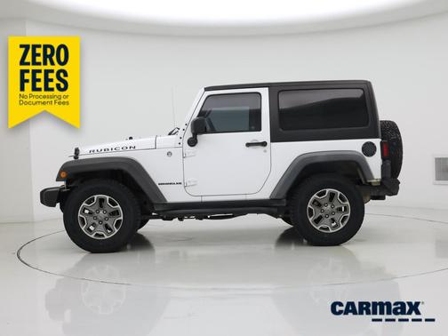 White 2014 Jeep Wrangler Rubicon