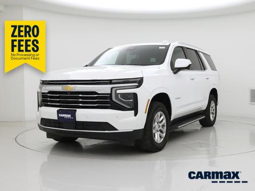 White 2025 Chevrolet Tahoe LT
