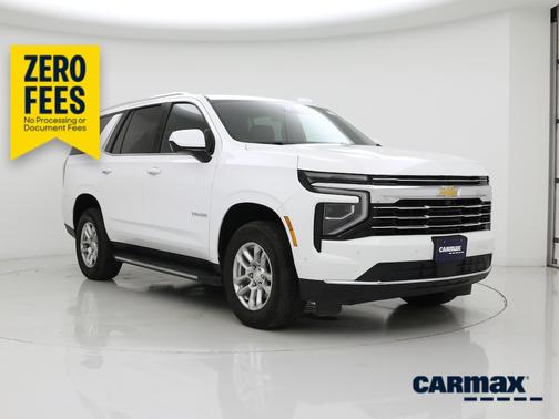 White 2025 Chevrolet Tahoe LT