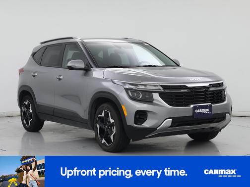 Gray 2025 Kia Seltos S