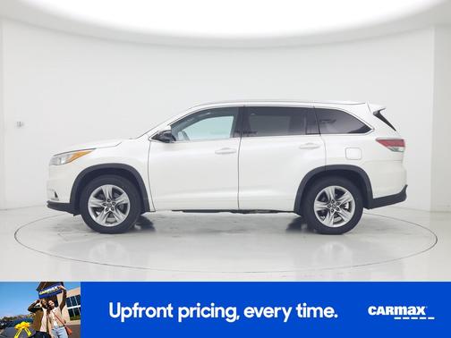 White 2016 Toyota Highlander Limited