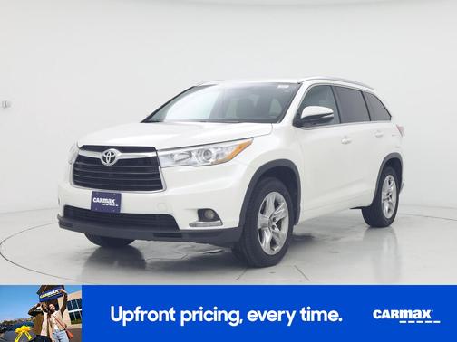 White 2016 Toyota Highlander Limited