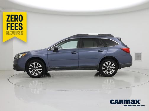 Blue 2017 Subaru Outback 2.5I Limited