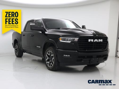 Black 2025 RAM 1500 Laramie