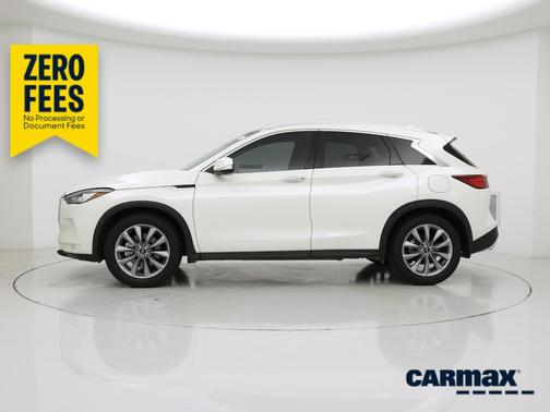 White 2022 INFINITI QX50 Essential