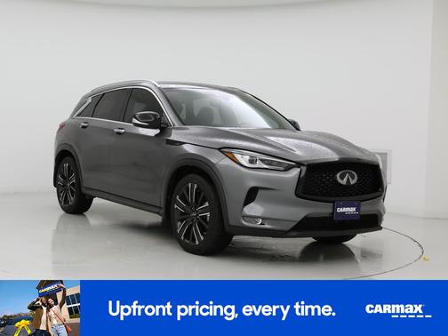 Gray 2022 INFINITI QX50 Luxe