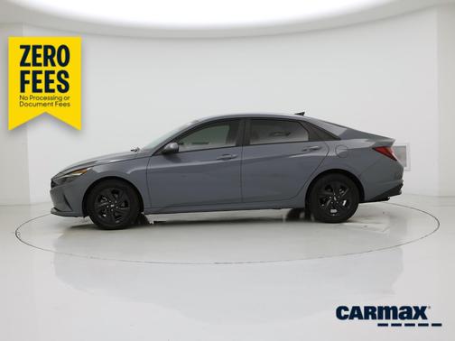 Gray 2022 Hyundai ELANTRA SEL