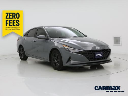 Gray 2022 Hyundai ELANTRA SEL
