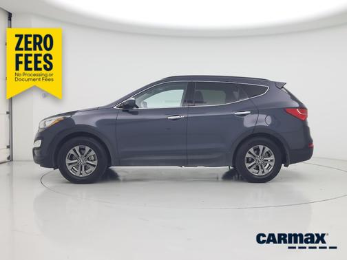 Blue 2015 Hyundai Santa Fe Sport