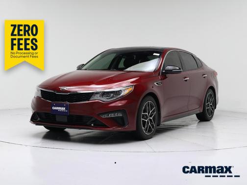 Red 2019 Kia Optima SX