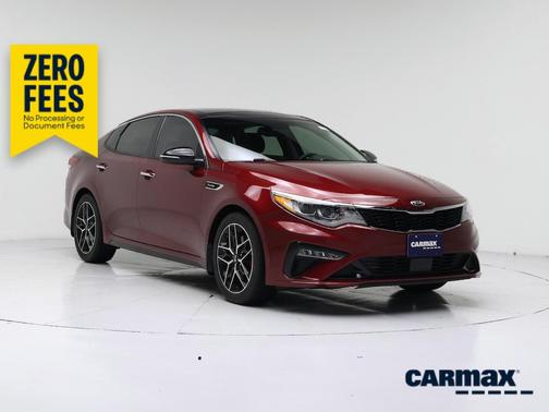 Red 2019 Kia Optima SX