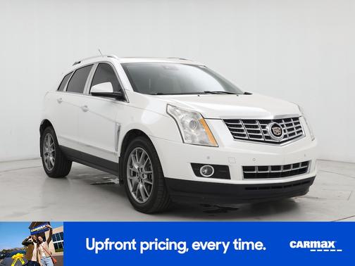 White 2015 Cadillac SRX Premium