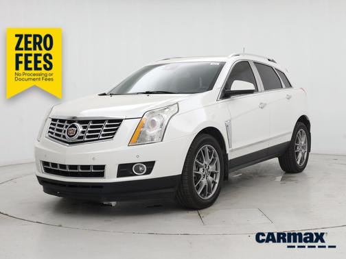 White 2015 Cadillac SRX Premium