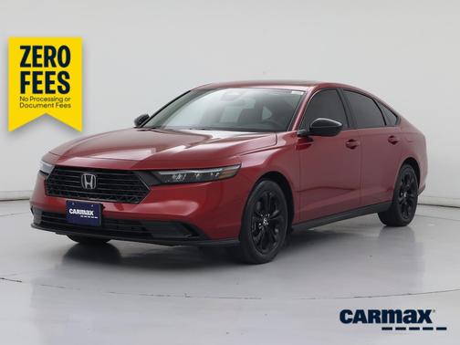Red 2025 Honda Accord SE