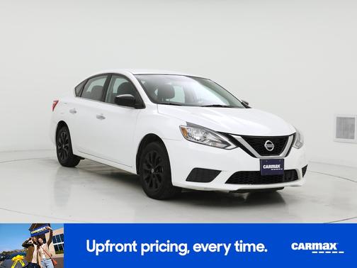 White 2018 Nissan Sentra S