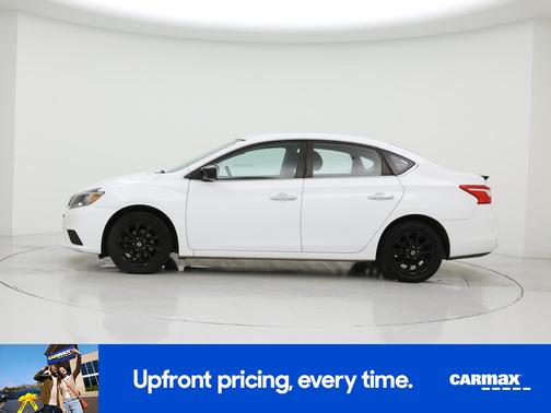 White 2018 Nissan Sentra S