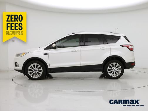 White 2017 Ford Escape Titanium