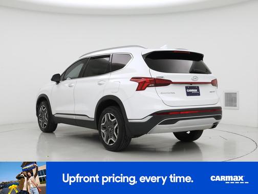 White 2022 Hyundai SANTA FE Limited