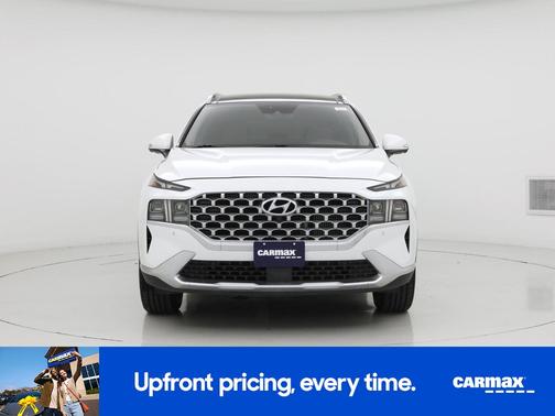 White 2022 Hyundai SANTA FE Limited
