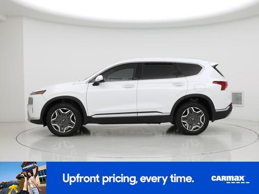 White 2022 Hyundai SANTA FE Limited