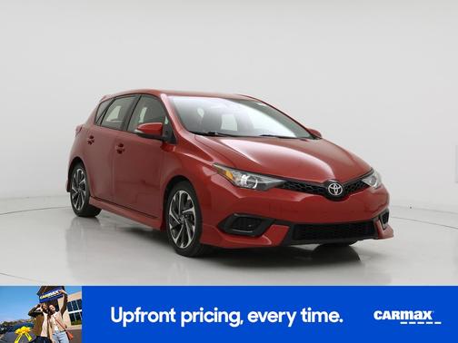 Red 2018 Toyota Corolla iM