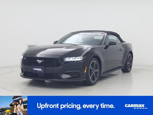 Black 2025 Ford Mustang Ecoboost Premium