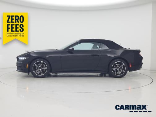 Black 2025 Ford Mustang Ecoboost Premium