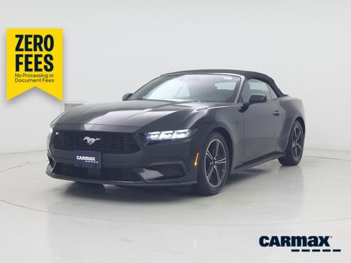 Black 2025 Ford Mustang Ecoboost Premium