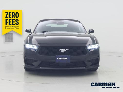 Black 2025 Ford Mustang Ecoboost Premium